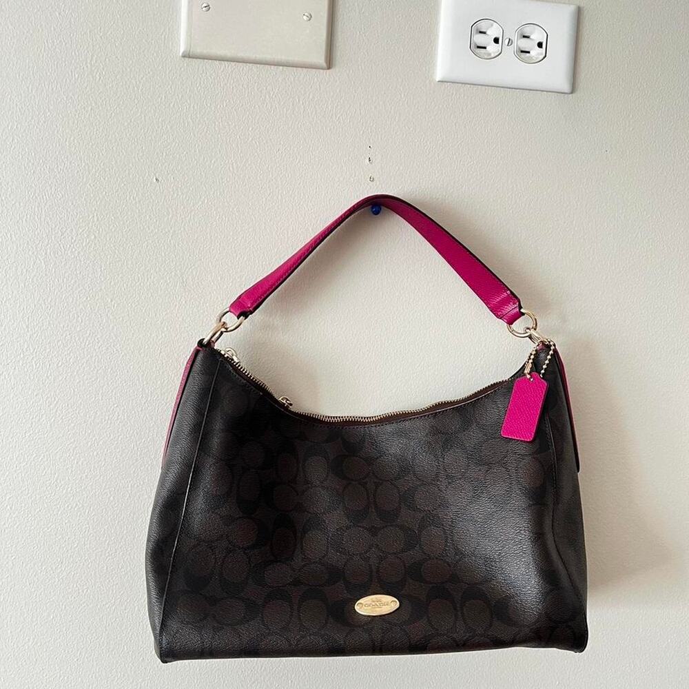 Coach signature east west celeste bag - Picture 1 of 8